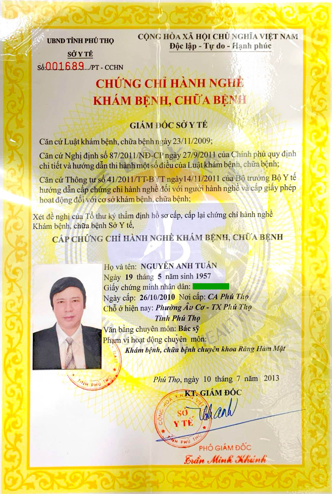 bác sĩ nha khoa